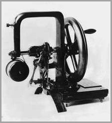 Elias Howe's lockstitch machine